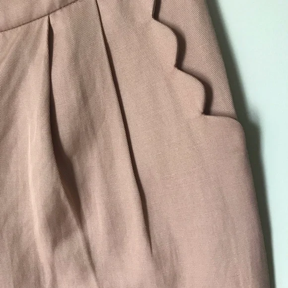 FOREVER NEW Pink Tapered Pants with Scalloped Edging XS $30 (RRP $80) ๐๏ธ๐ - Picture 3 of 5